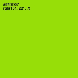 #97DD07 - Pistachio Color Image