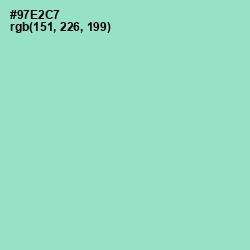 #97E2C7 - Riptide Color Image