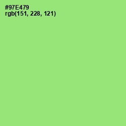 #97E479 - Wild Willow Color Image