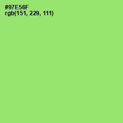 #97E56F - Conifer Color Image