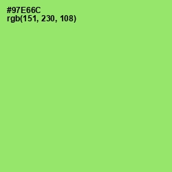 #97E66C - Conifer Color Image