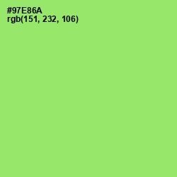 #97E86A - Conifer Color Image