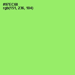 #97EC68 - Conifer Color Image