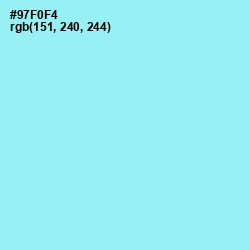 #97F0F4 - Anakiwa Color Image