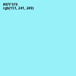 #97F1F9 - Anakiwa Color Image