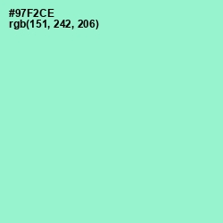 #97F2CE - Riptide Color Image