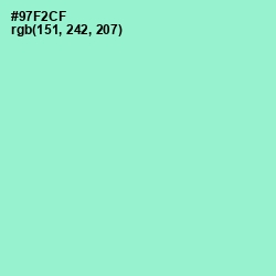 #97F2CF - Riptide Color Image