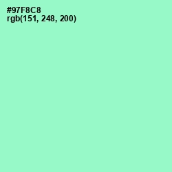 #97F8C8 - Riptide Color Image