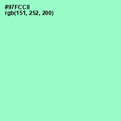 #97FCC8 - Riptide Color Image