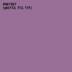 #987097 - Mountbatten Pink Color Image