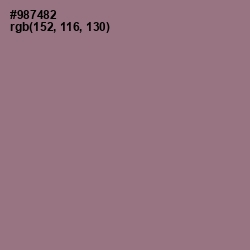 #987482 - Mountbatten Pink Color Image