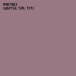 #987883 - Mountbatten Pink Color Image