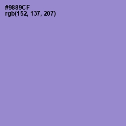 #9889CF - Blue Bell Color Image