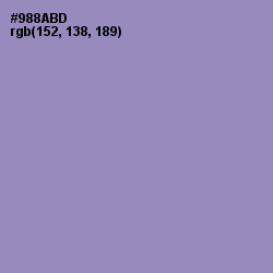 #988ABD - Manatee Color Image