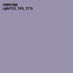 #9891AB - Manatee Color Image