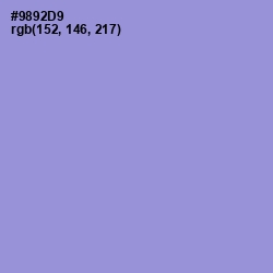 #9892D9 - Blue Bell Color Image