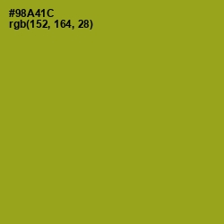 #98A41C - Citron Color Image