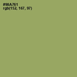 #98A761 - Olivine Color Image