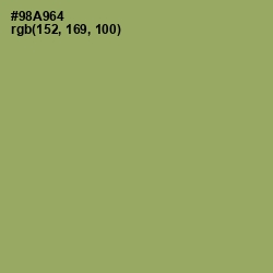 #98A964 - Olivine Color Image