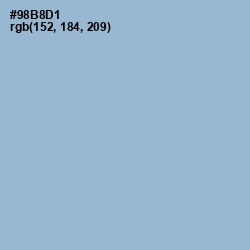 #98B8D1 - Rock Blue Color Image
