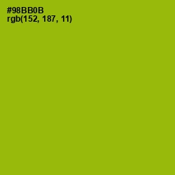 #98BB0B - Citron Color Image