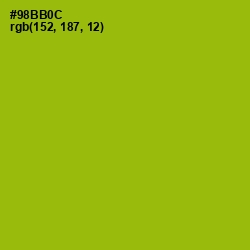 #98BB0C - Citron Color Image