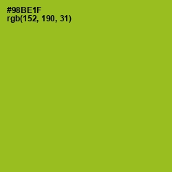 #98BE1F - Citron Color Image