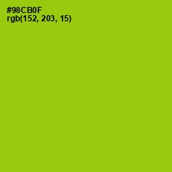 #98CB0F - Pistachio Color Image