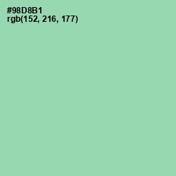 #98D8B1 - Algae Green Color Image