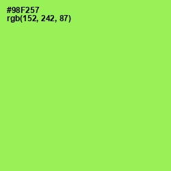 #98F257 - Conifer Color Image