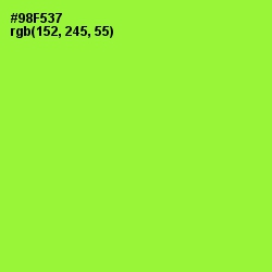 #98F537 - Green Yellow Color Image