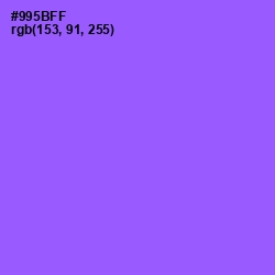 #995BFF - Medium Purple Color Image