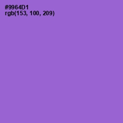 #9964D1 - Amethyst Color Image