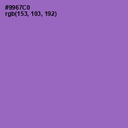 #9967C0 - Amethyst Color Image