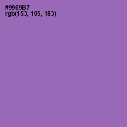 #9969B7 - Wisteria Color Image