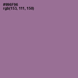 #996F96 - Mountbatten Pink Color Image