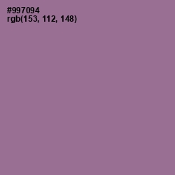 #997094 - Mountbatten Pink Color Image