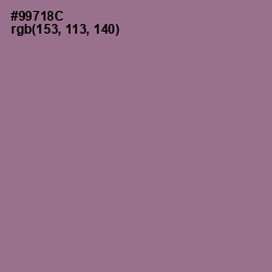 #99718C - Mountbatten Pink Color Image