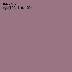 #997482 - Mountbatten Pink Color Image