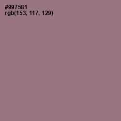 #997581 - Mountbatten Pink Color Image