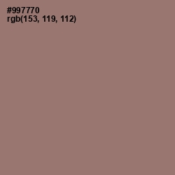 #997770 - Almond Frost Color Image