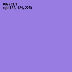 #997CE1 - Medium Purple Color Image