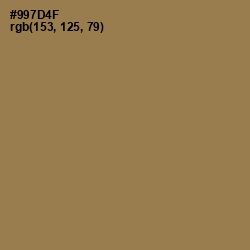 #997D4F - Leather Color Image