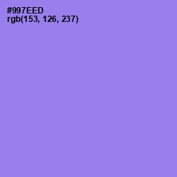 #997EED - Medium Purple Color Image