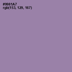 #9981A7 - Manatee Color Image