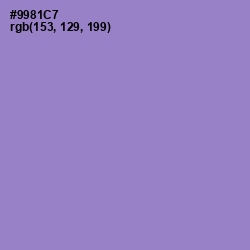 #9981C7 - Blue Bell Color Image