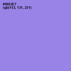 #9983E7 - Portage Color Image