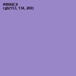 #9986C8 - Blue Bell Color Image