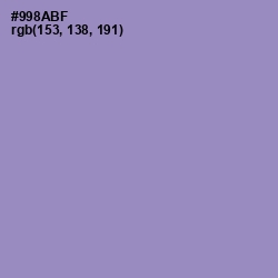#998ABF - Manatee Color Image