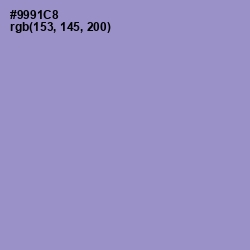 #9991C8 - Blue Bell Color Image